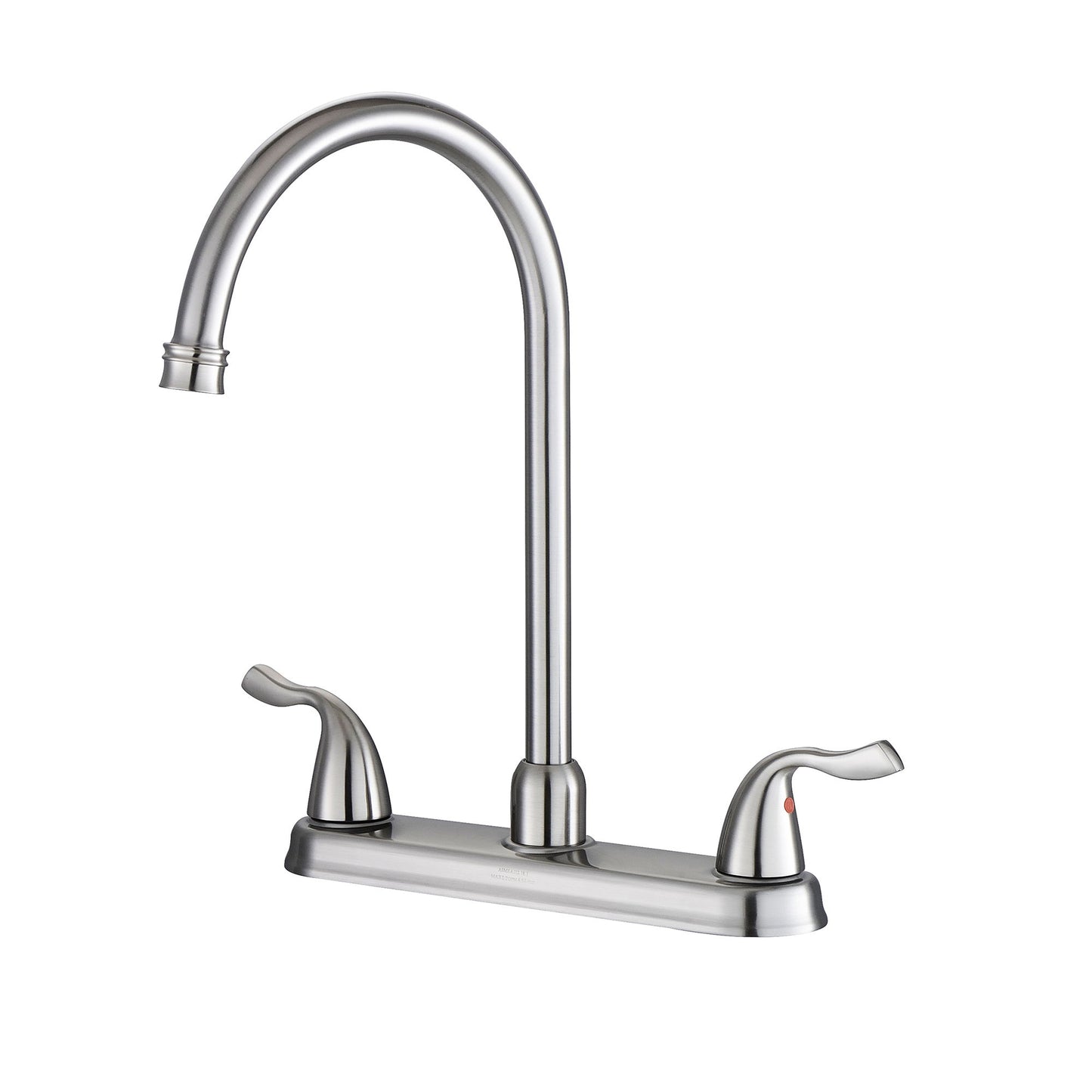 Stainless Steel Kitchen Sink Faucet With 2 Handles, 3 Hole Installation Daily Nest