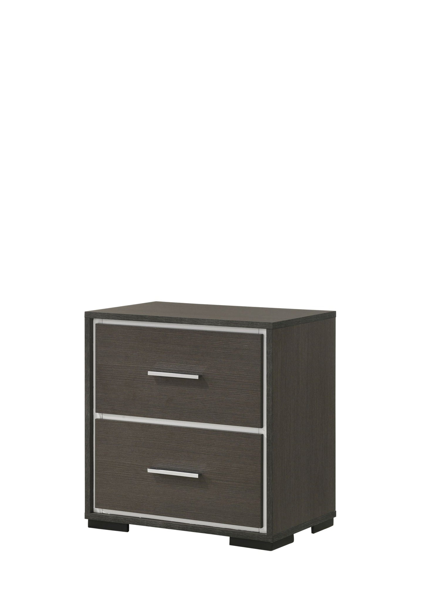 Sharpe - Nightstand - Dark Gray Crown Mark