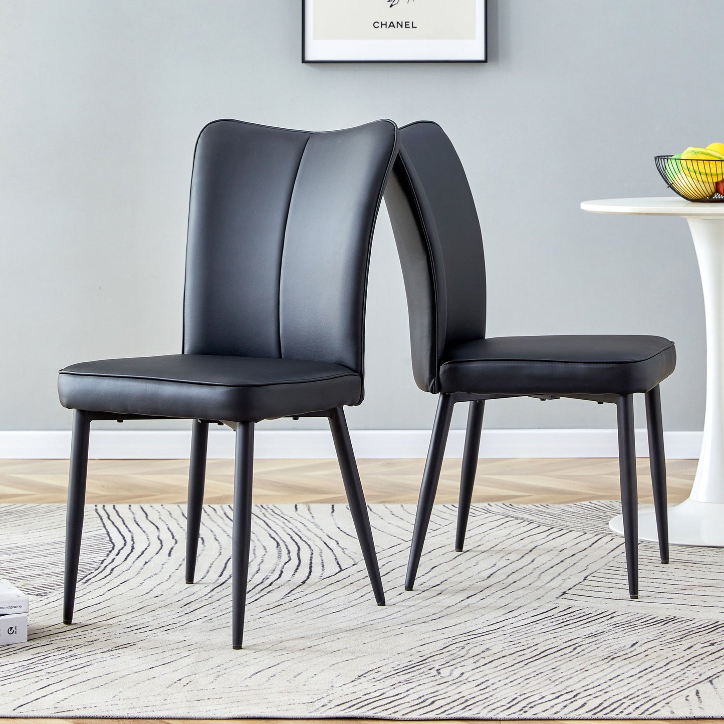Modern Minimalist Dining Chairs (Set of 2) Home Essentials