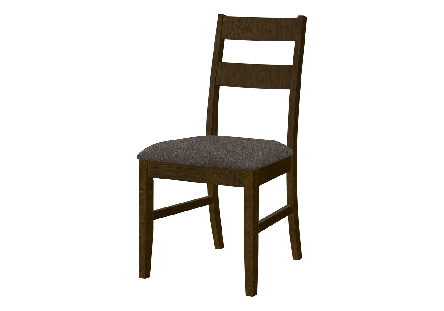 Dining Chair, Upholstered, Side, Dining Room, Transitional (Set of 2) - Brown 8th Street