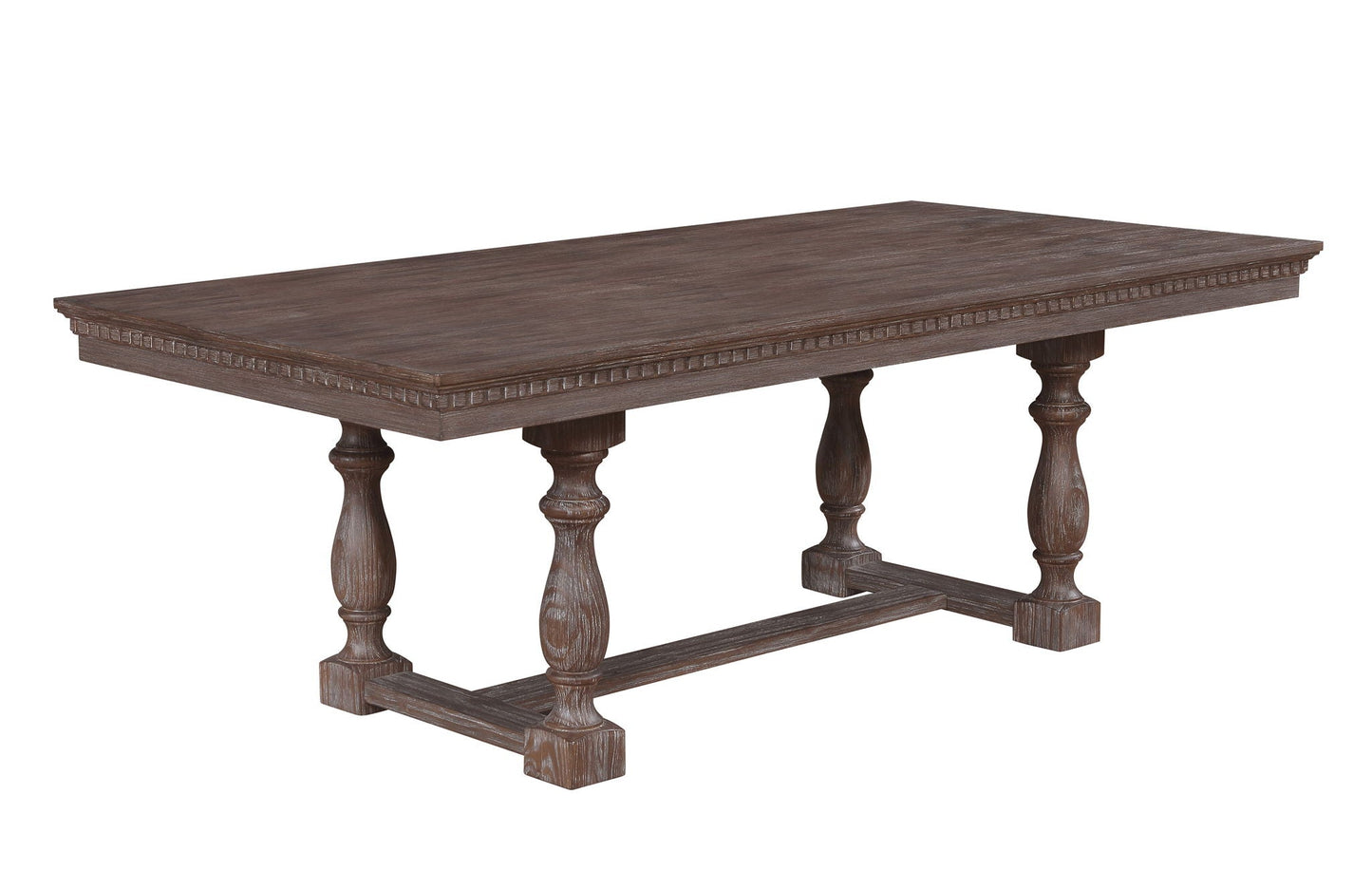 Regent - Dining Table - Charcoal Black Crown Mark