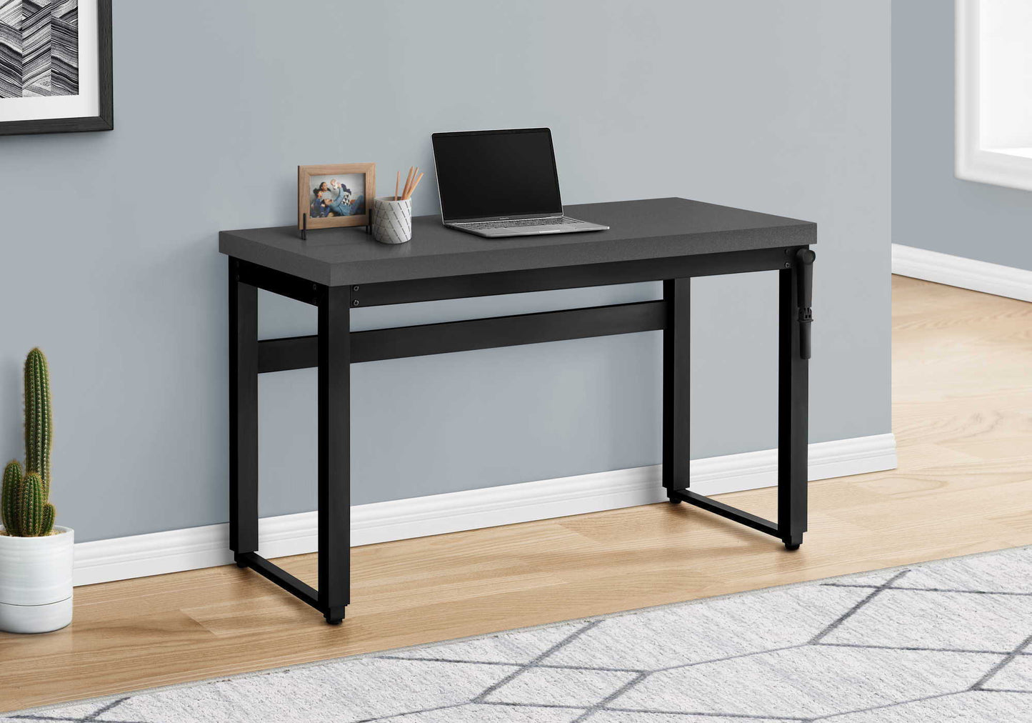 Computer Desk, Home Office, Standing, Adjustable, Laptop, Contemporary & Modern 8th Street