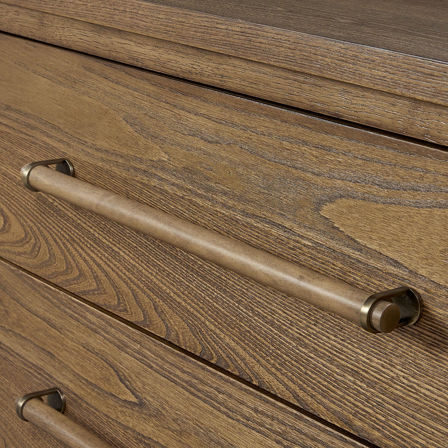 Metal Base Sideboard - Light Brown Bernards Furniture