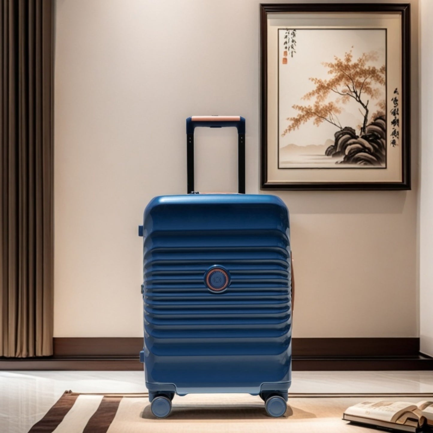20" Carry On Luggage Lightweight Suitcase Tsa Lock, USB Port, Spinner Wheels Daily Nest