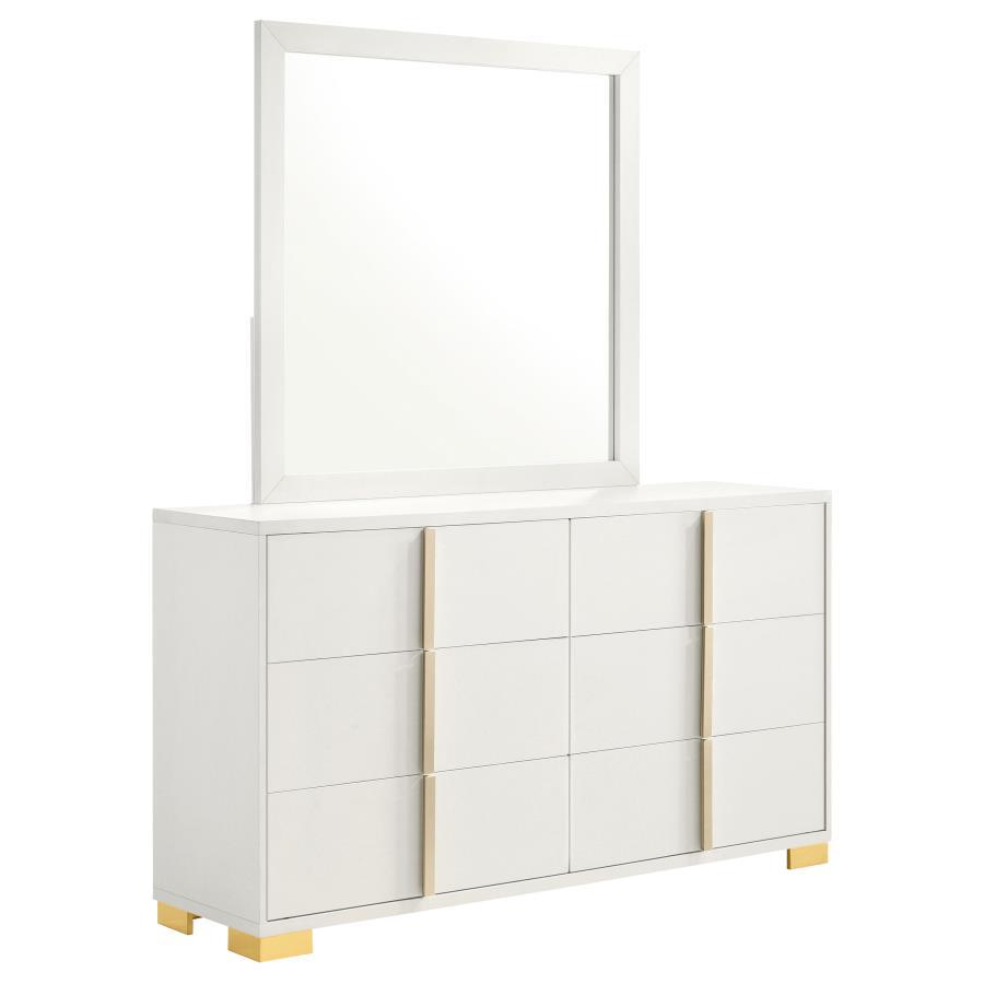 Marceline - 6-Drawer Dresser With Mirror Coaster Fine Furniture
