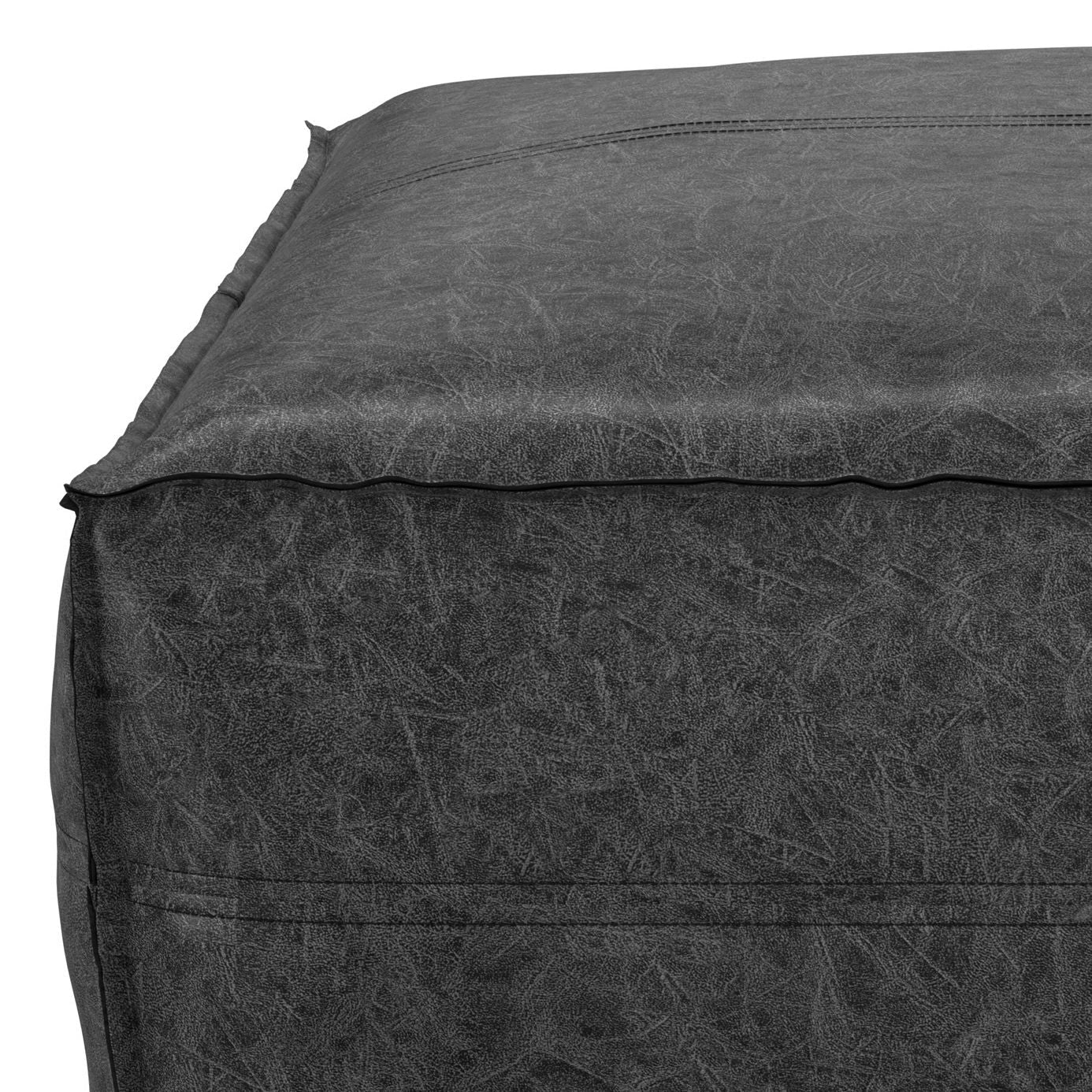 Brody - Large Square, Coffee Table Pouf Simpli-Home