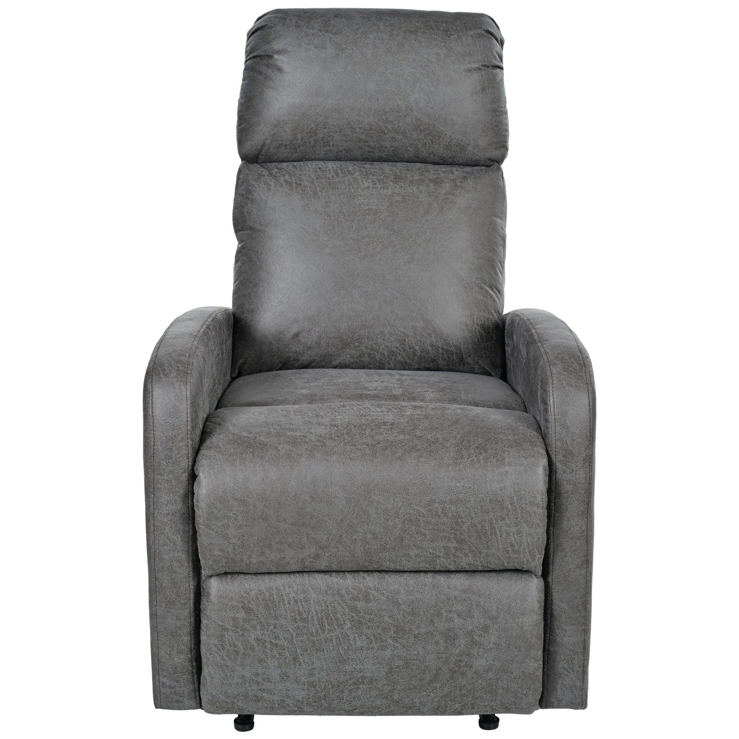 Modern Recliner Manual, Home Theater Chair With Adjustable Backrest Noble House