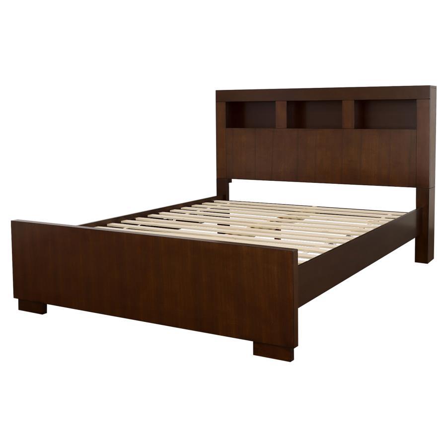 Jessica - LED Storage Bookcase Bed CoasterEssence