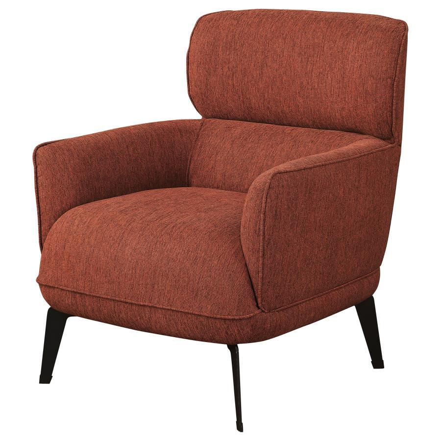 Andrea - Upholstered Crecent Arm Accent Chair Coaster Fine Furniture