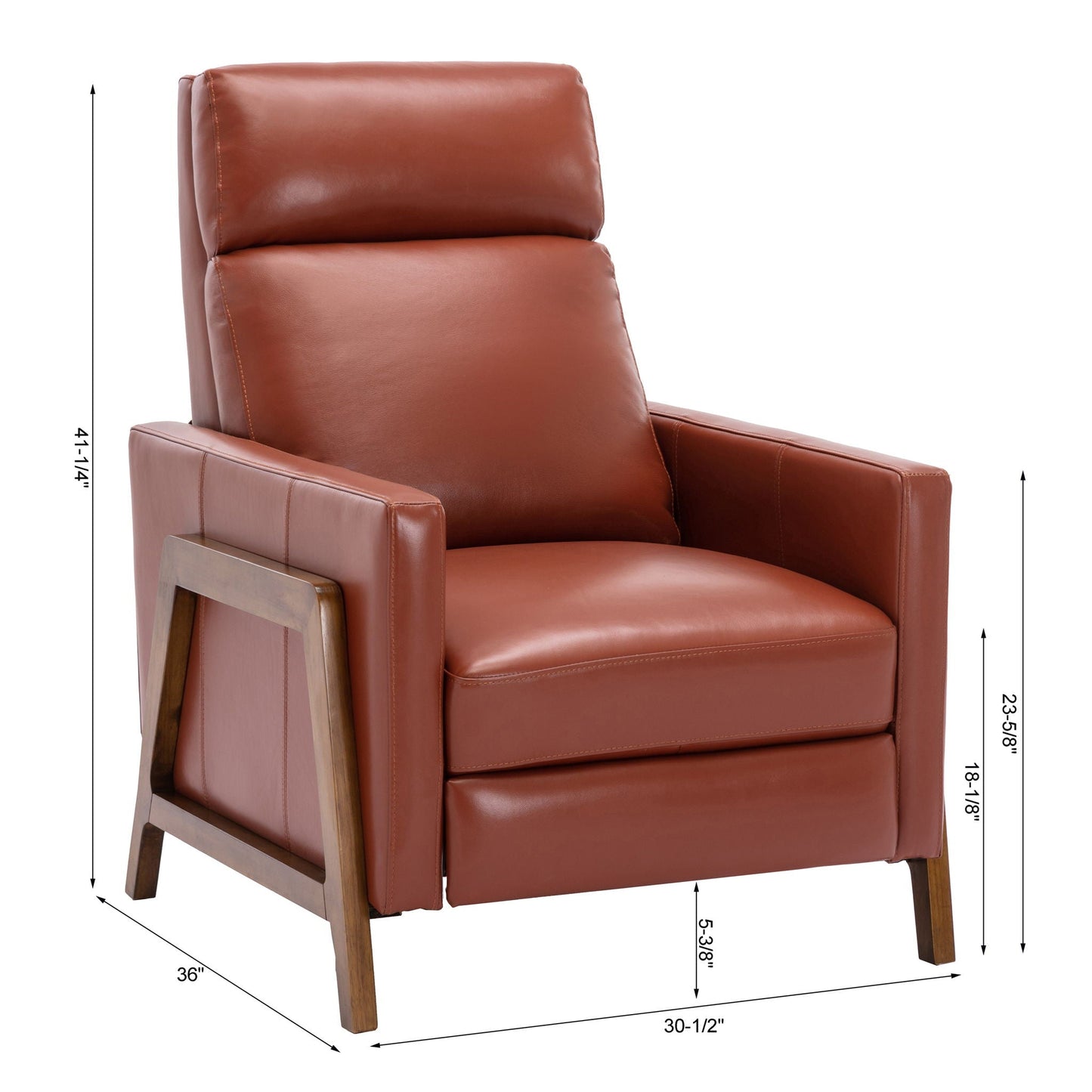 Richland - Push Back Recliner Chair Home Essentials