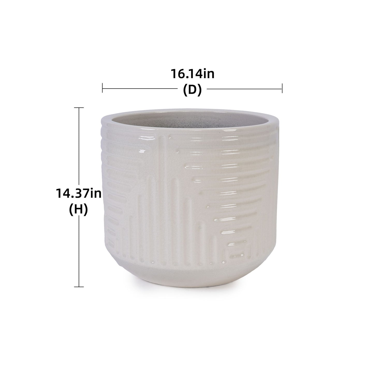 Versatile Flowerpot, Planter For Patio, Garden, Windowsill Daily Nest