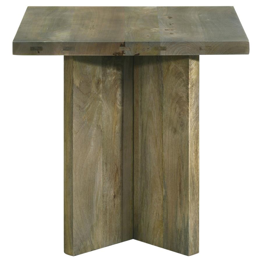 Andando - Square Solid Wood End Table - Mango Brown Coaster Fine Furniture