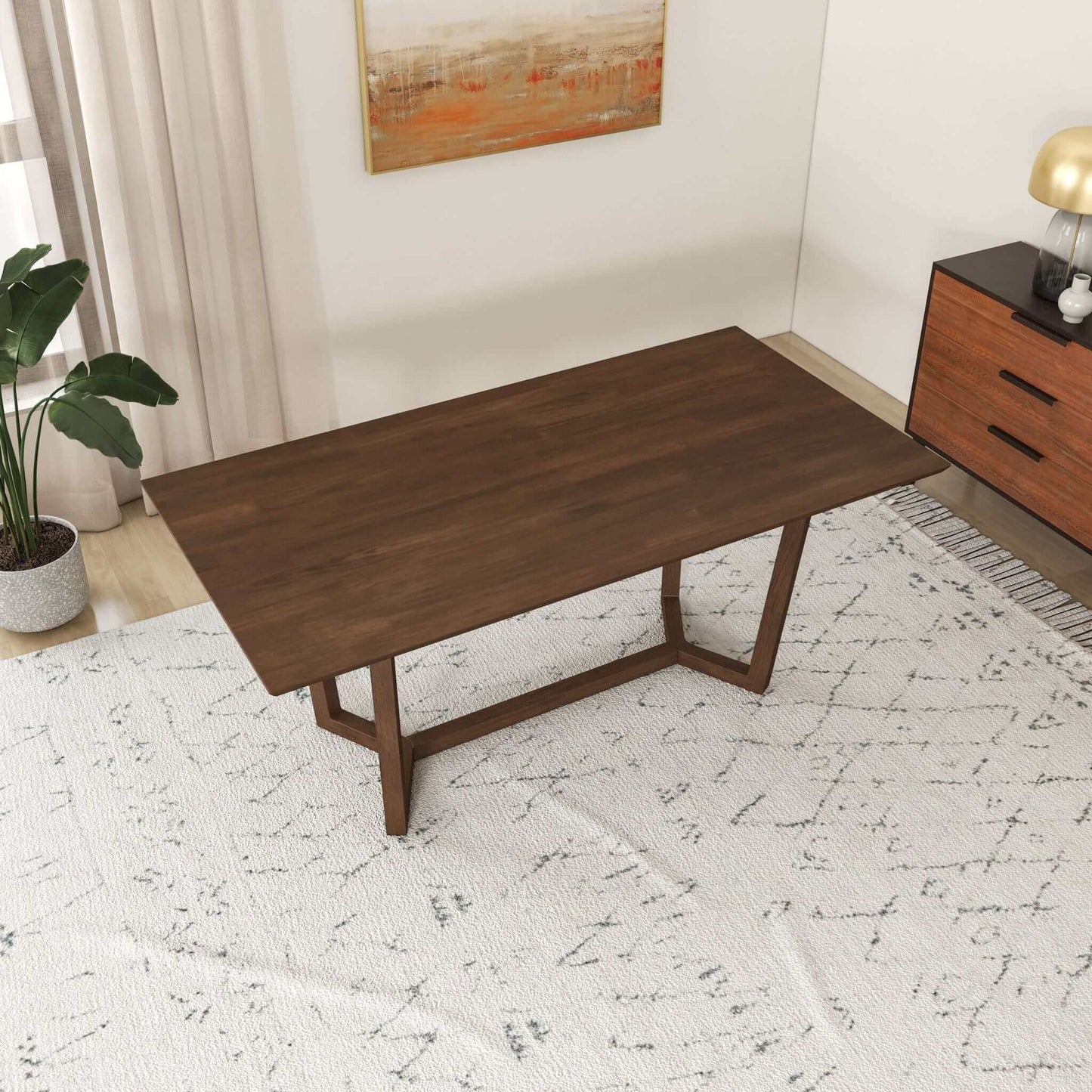 Marina - Dining Table - Brown Ashcroft Furniture