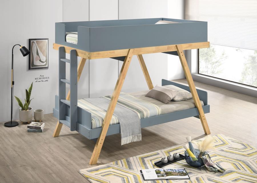 Frankie - Bunk Bed With 7" Mattresses Coaster Fine Furniture