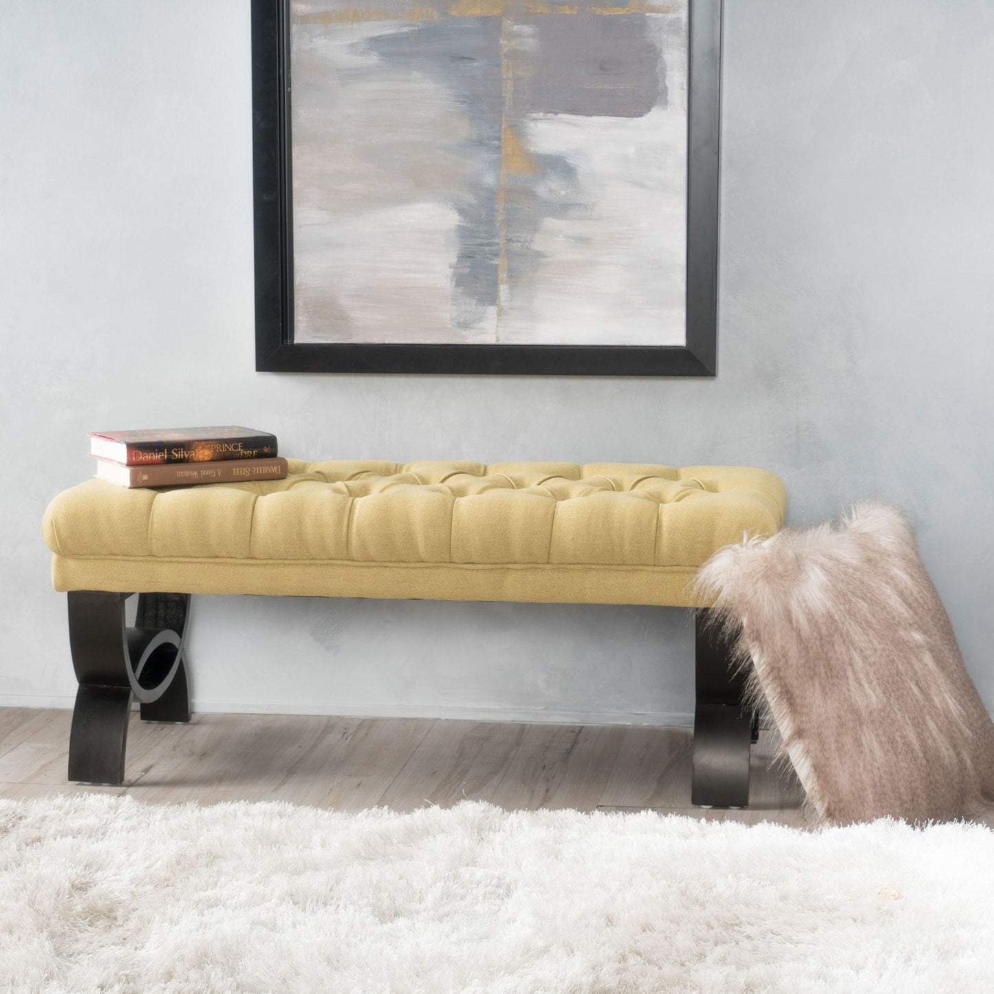 Hilton - Ottoman Bench Classic Style Noble House