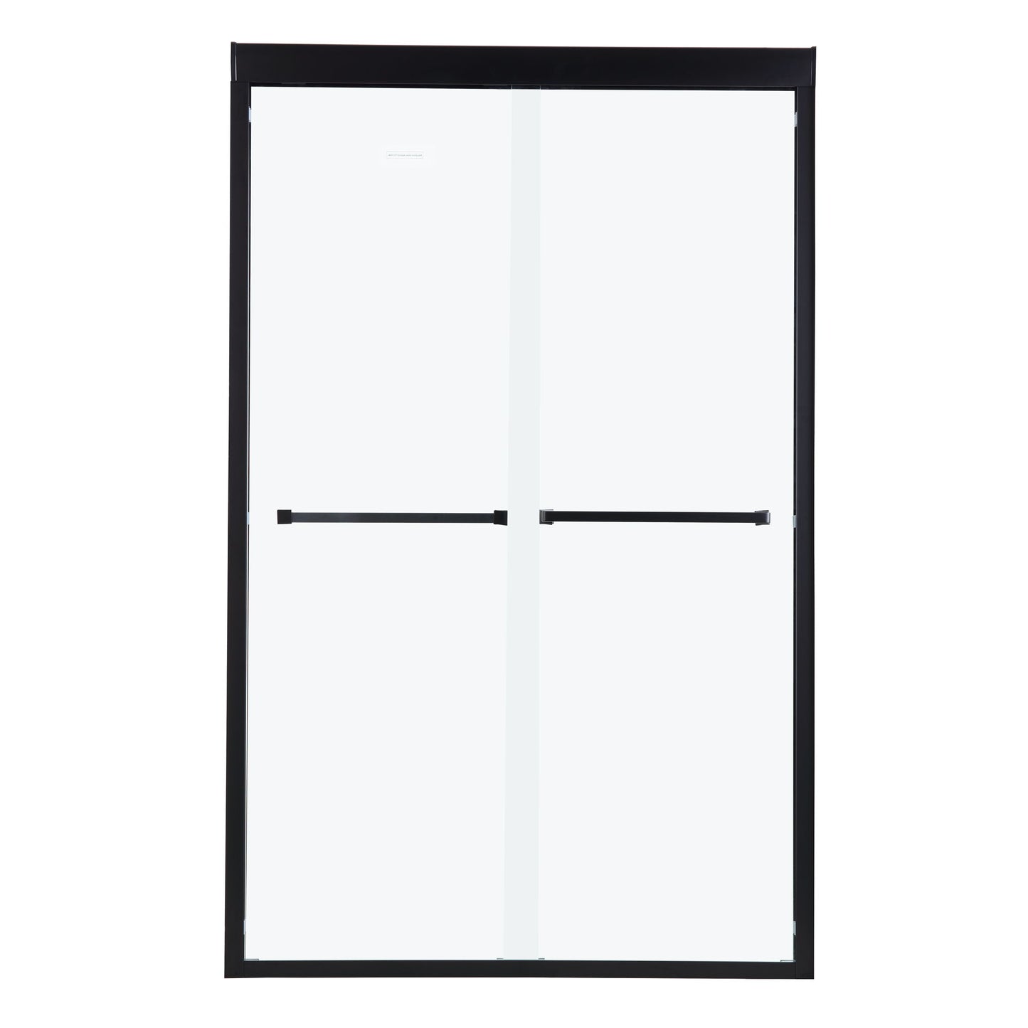 Modern Double Sliding Shower Enclosure, Tempered Glass Daily Nest