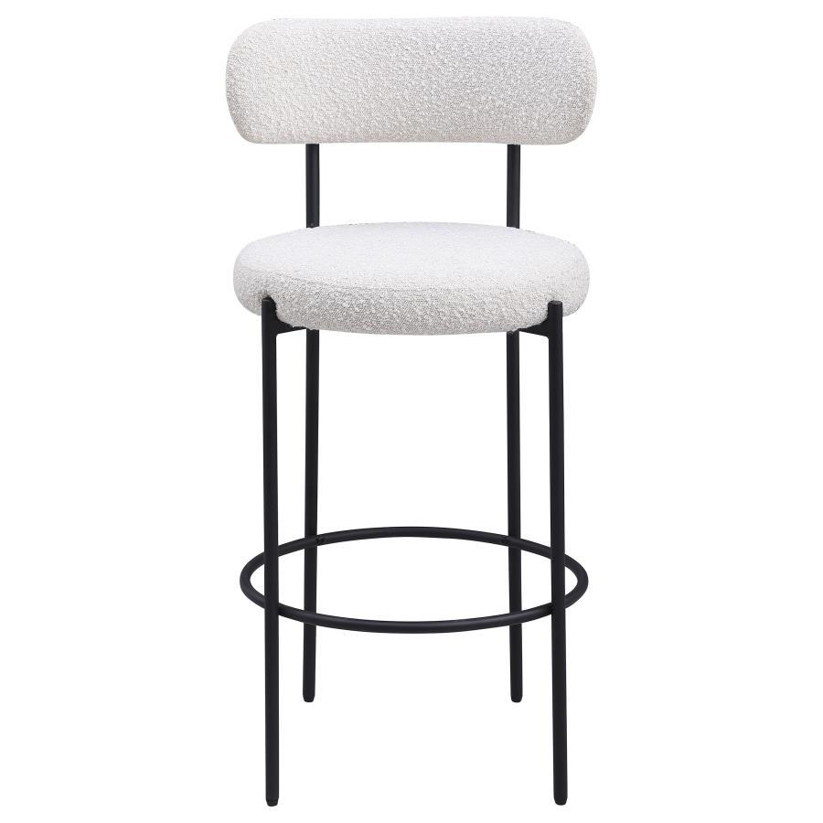 Viola - Boucle Upholstered Bar Stool (Set of 2) Coaster Fine Furniture