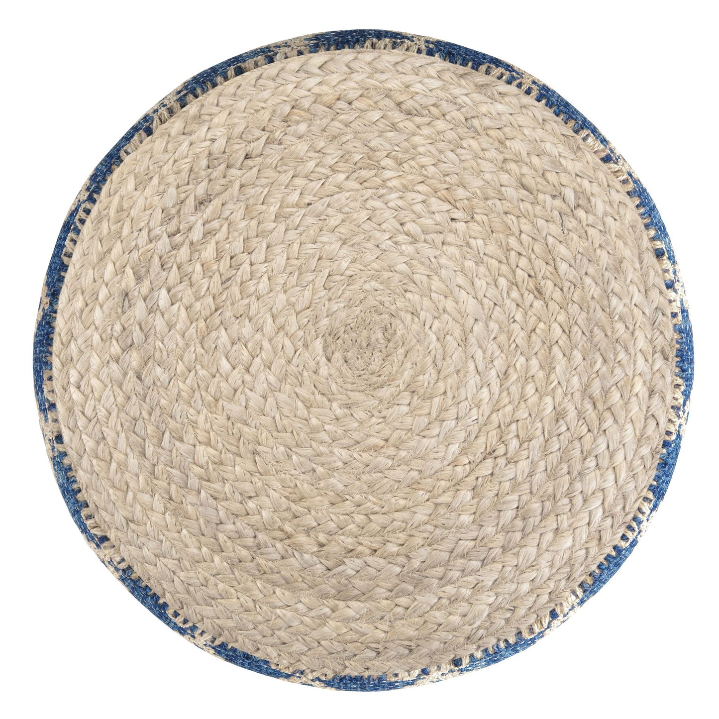 Edgeley - Handcrafted Round Pouf Simpli-Home