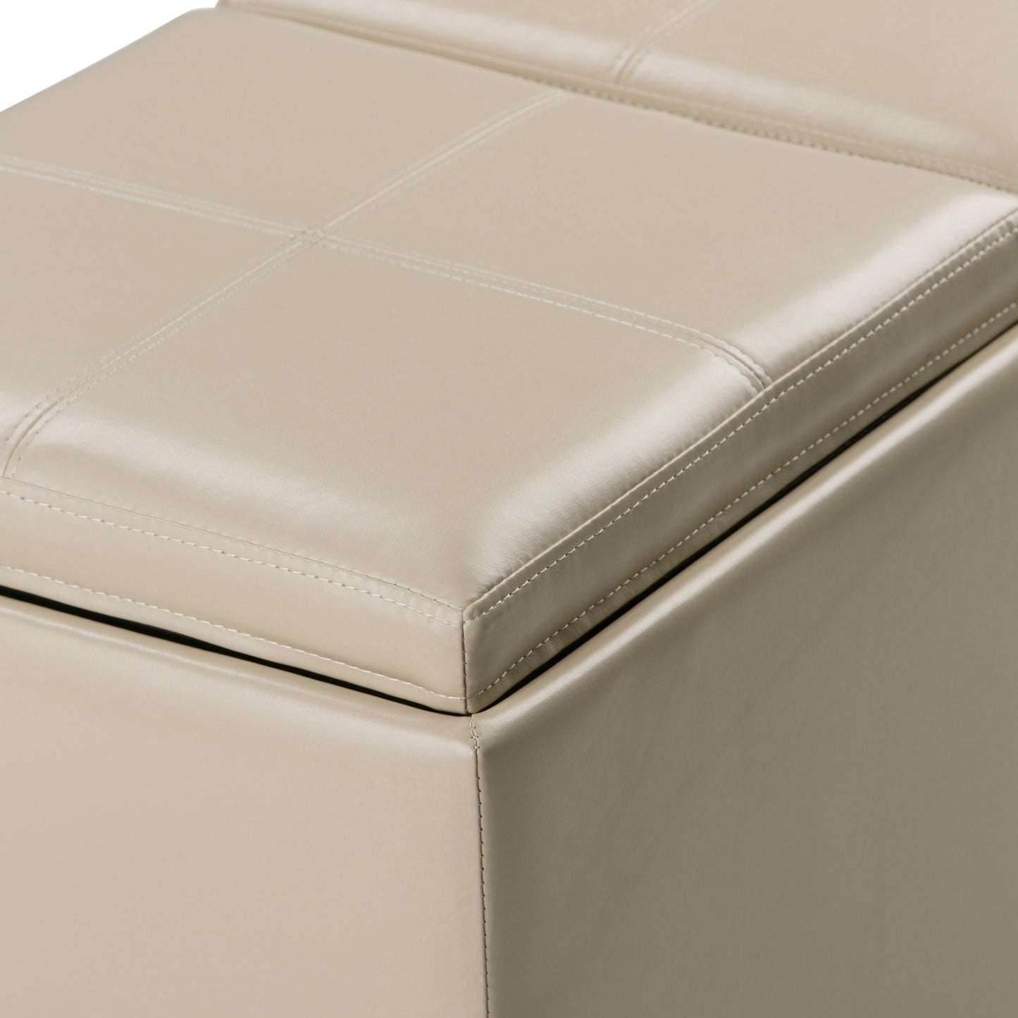 Avalon - 5 Piece Storage Ottoman, Contemporary Simpli-Home