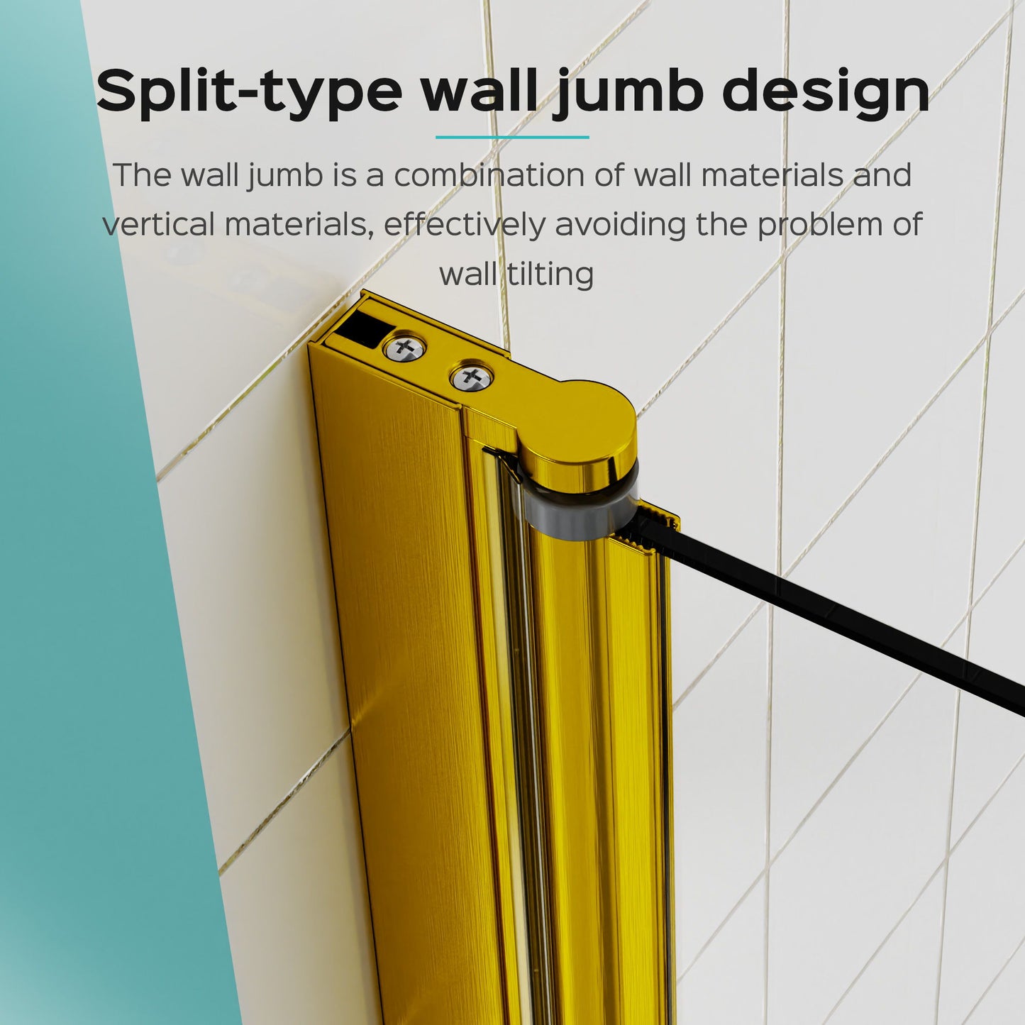 Frameless Shower Doors For Bathtub, 1 / 4" Tempered Glass Daily Nest