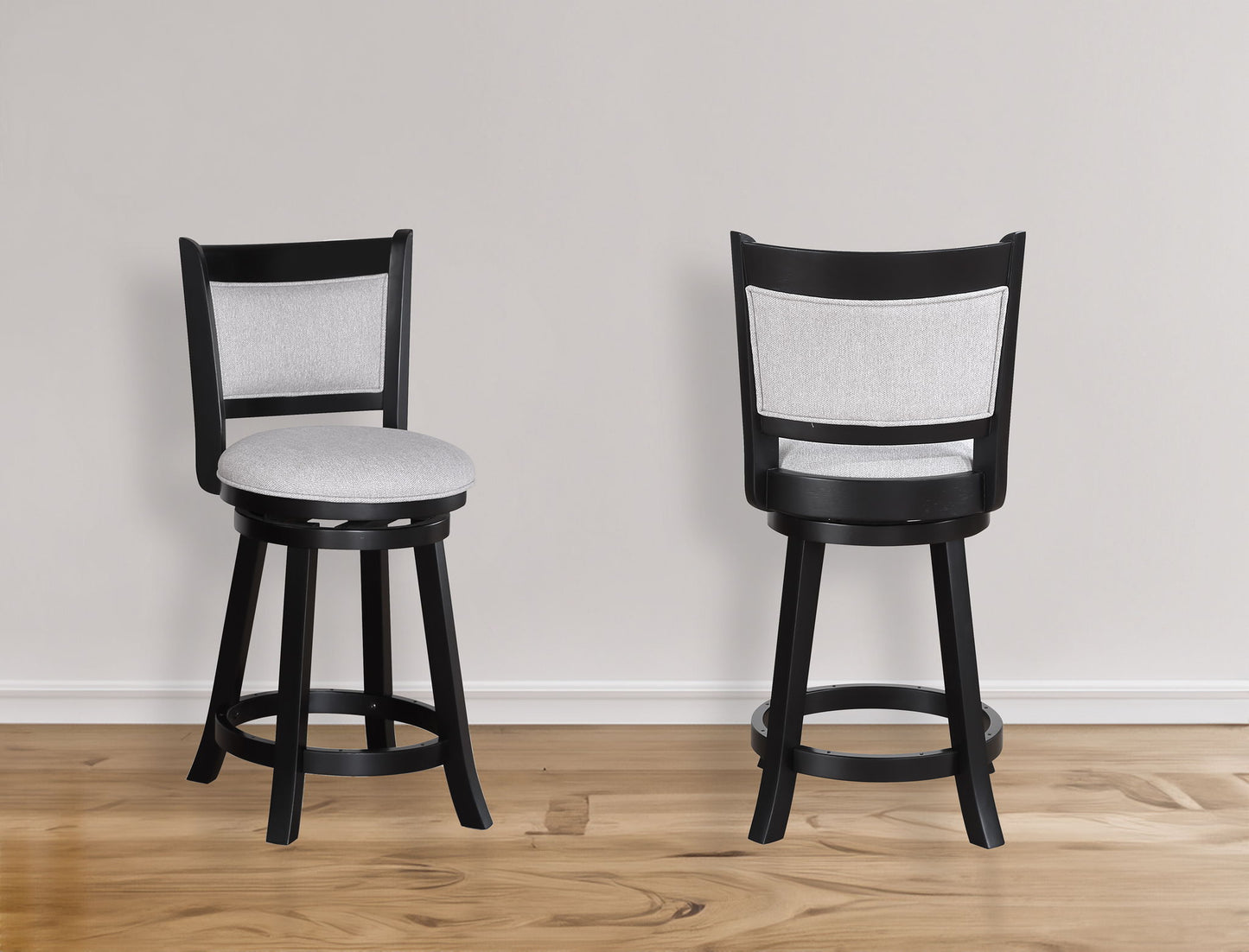 Cecil - Swivel Pub Stool (Set of 2) Crown Mark