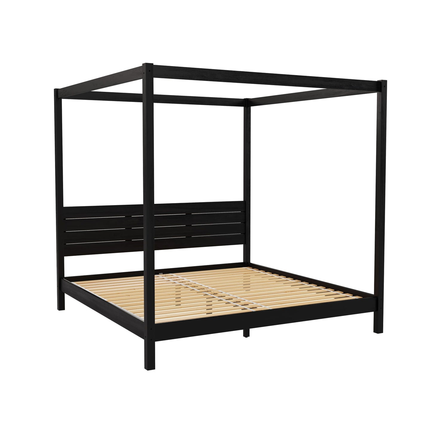 Canopy Bed Frame Modern Minimalist Boho Walker Edison
