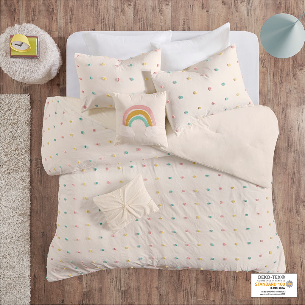 Callie - Pom Pom Comforter Set - Multi Urban Habitat Kids