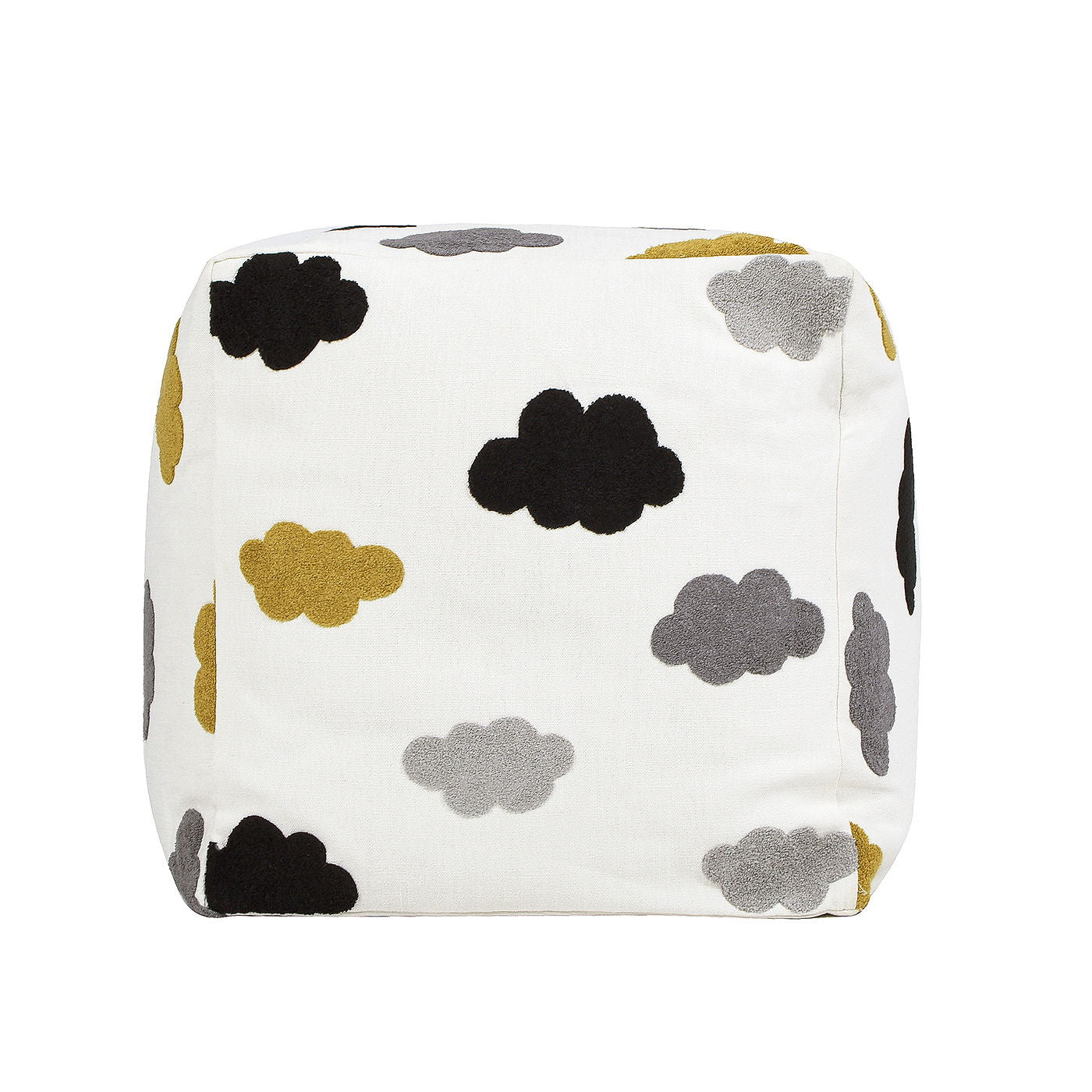 Pouf Luxury Oversized Bean Bag Cube Ottoman Jennifer Taylor Home