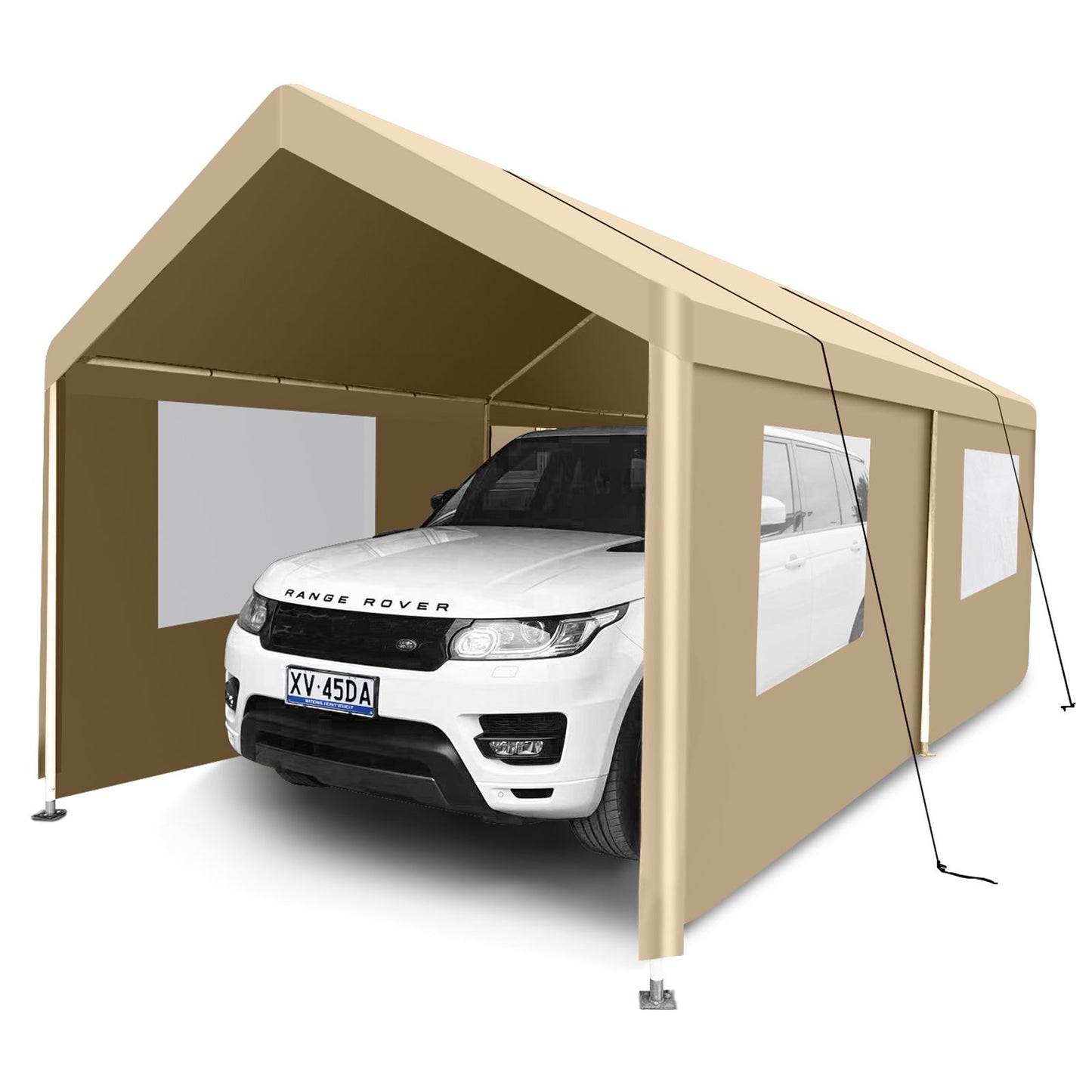 Carport, 10x20 Heavy Duty Portable Carport Garage Tent For Outdoor Storage Shelter Home Essentials