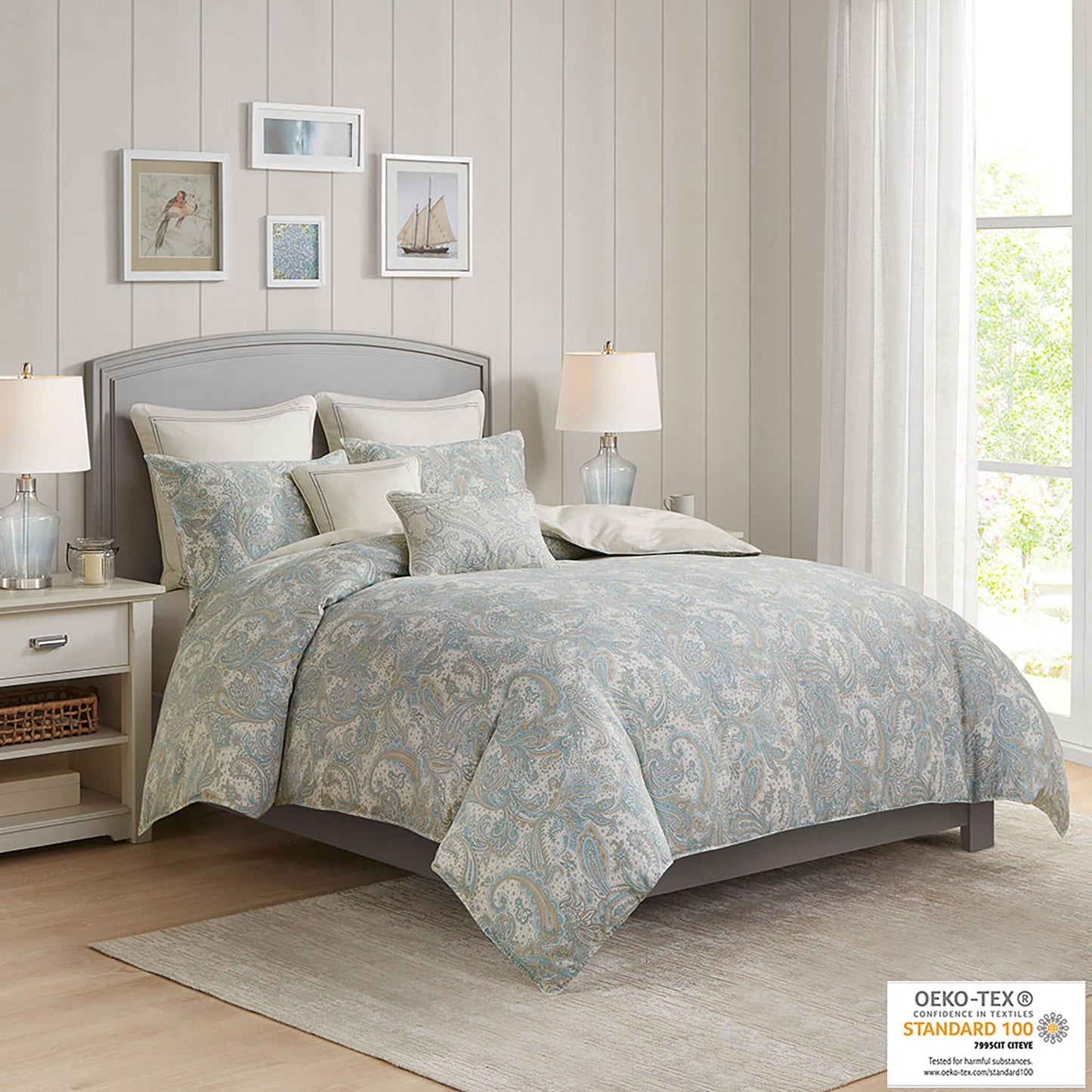 Chelsea - 3 Piece Duvet Cover Set - Blue Harbor House