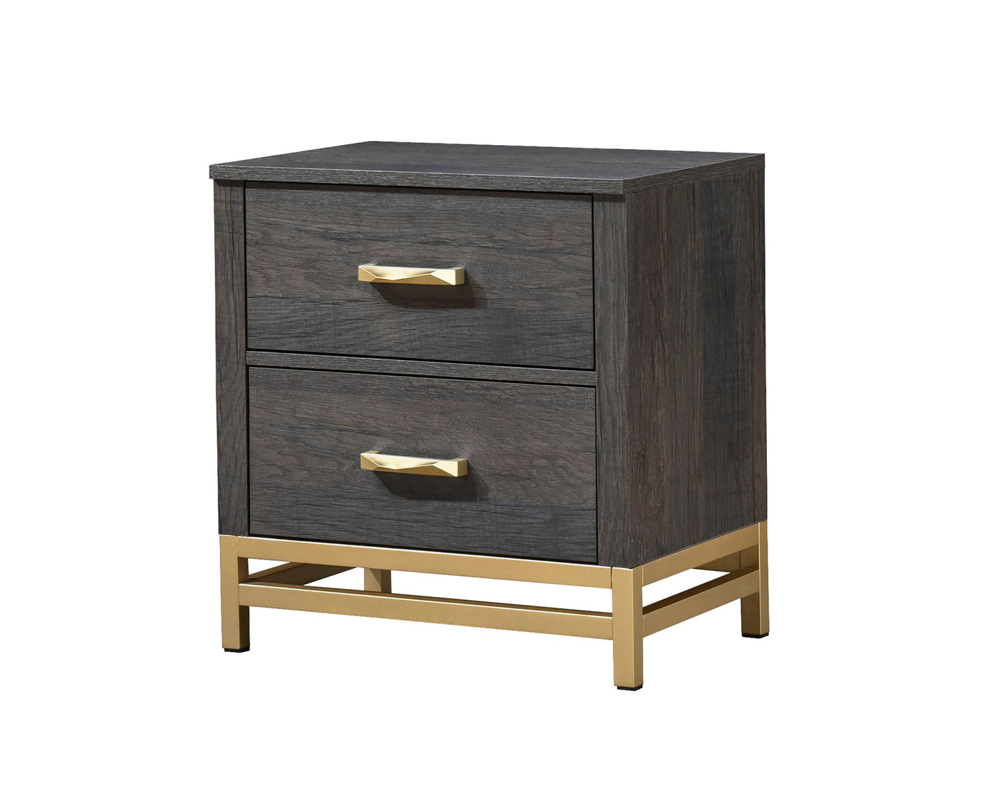 Trevor - Nightstand - Brown Crown Mark