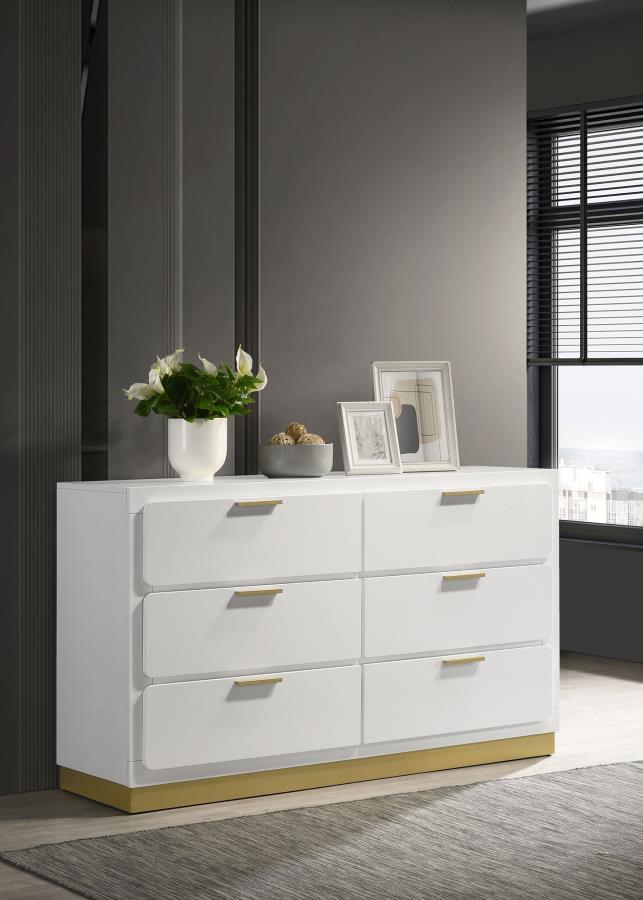 Caraway - 6-Drawer Dresser Coaster Fine Furniture