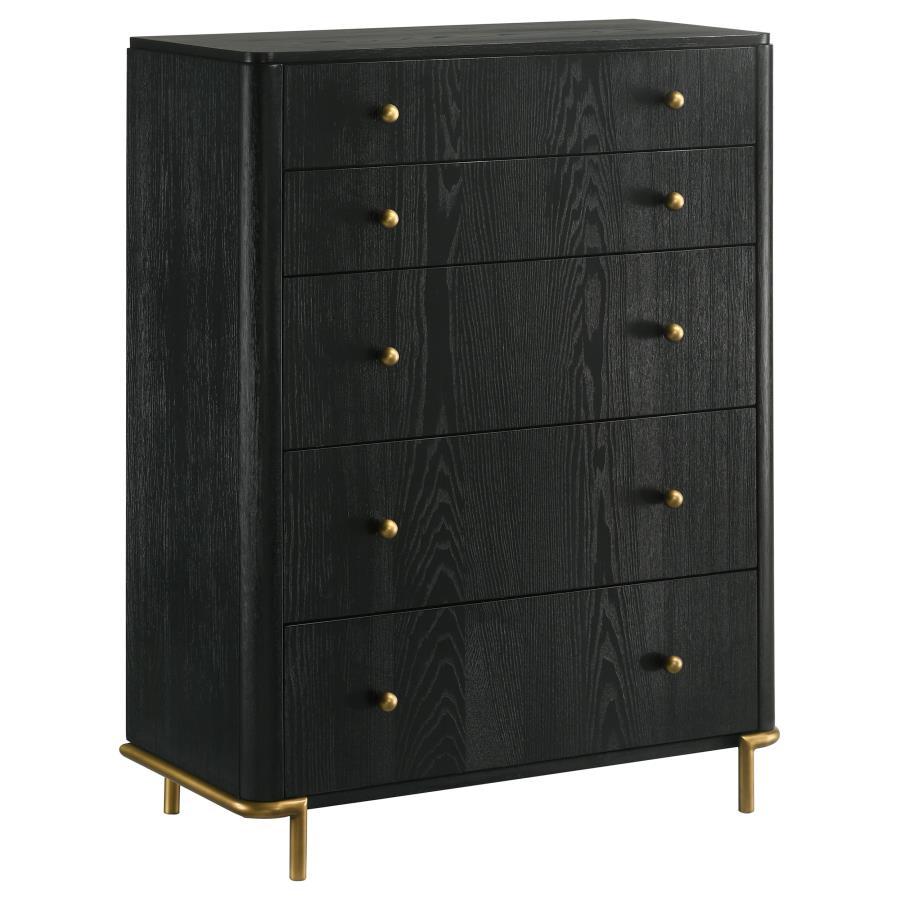 Arini - 5-Drawer Bedroom Chest CoasterElevations