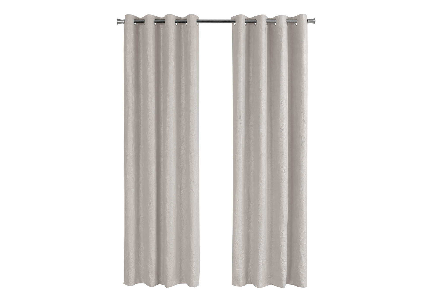 2 Pieces Set, Curtain Panel, Room Darkening, Grommet, Contemporary & Modern 8th Street