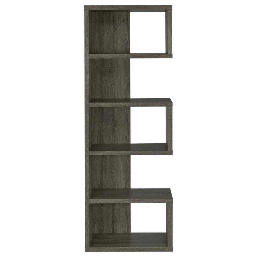 Joey - 5-tier Alternating Boxes Design Bookcase CoasterEveryday