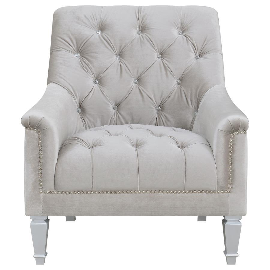 Avonlea - Upholstered Tufted Chair CoasterElevations