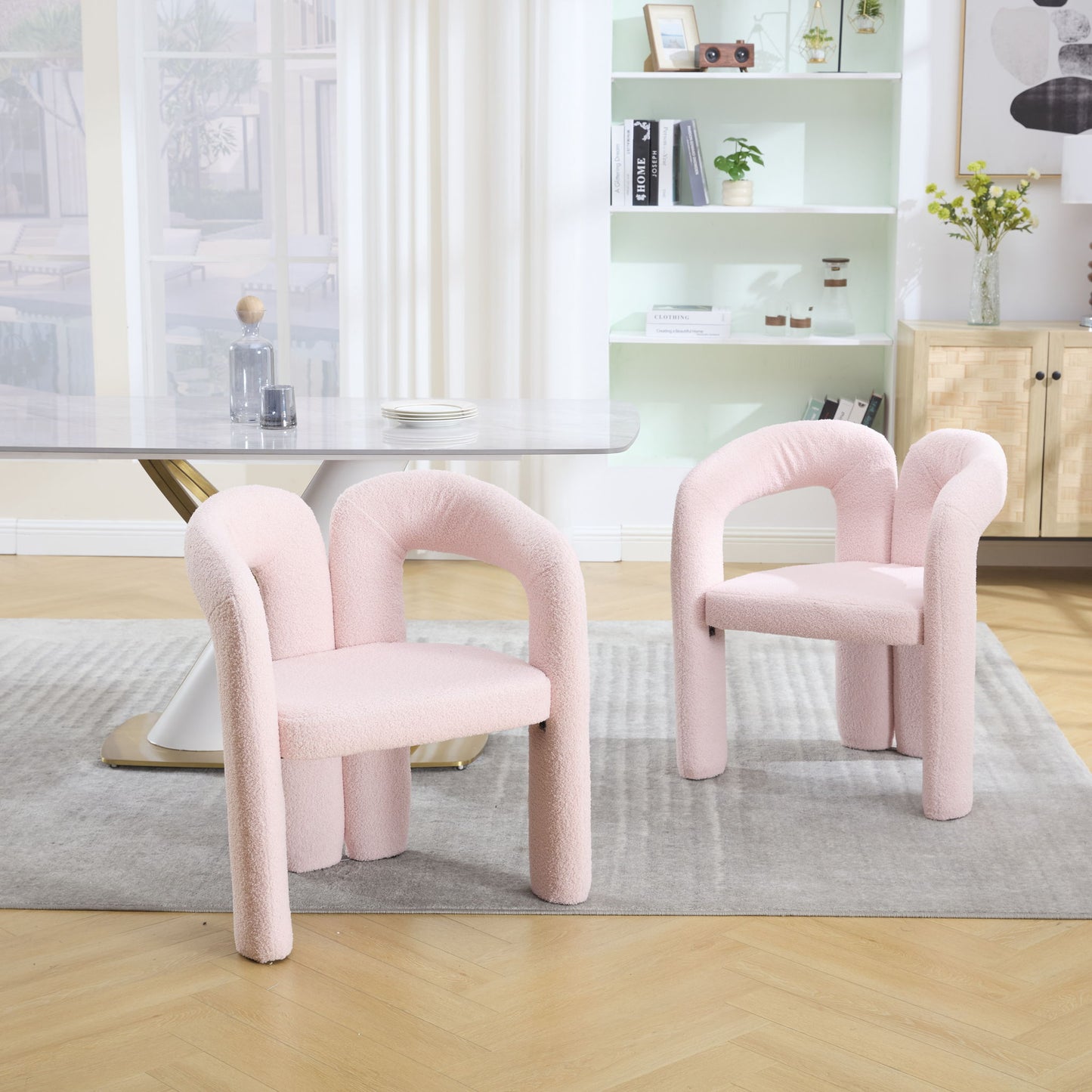 Coolmore Contemporary Designed Accent / Dining Chair With Armrests Home Essentials