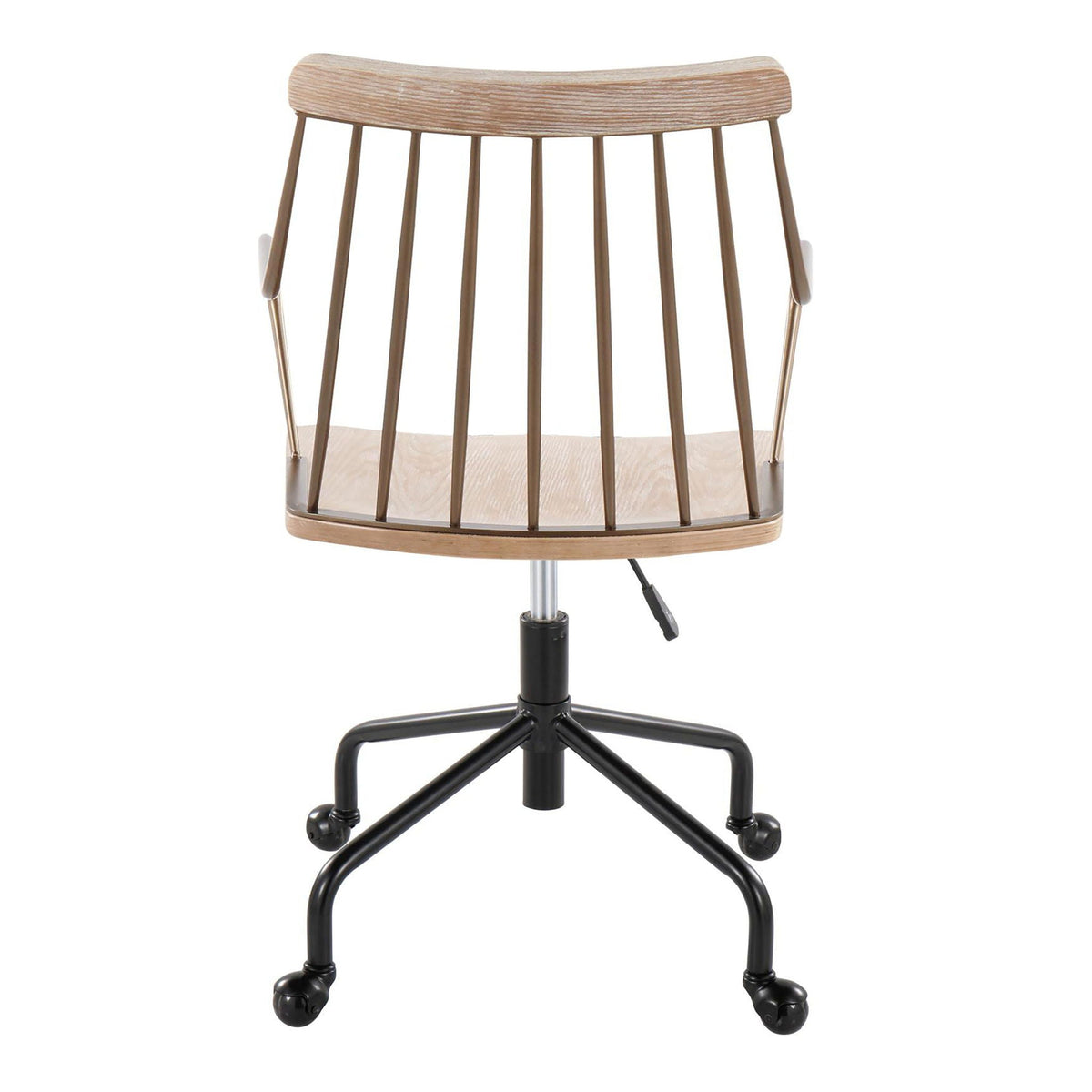 Preston - Farmhouse Adjustable Office Chair Lumi Source