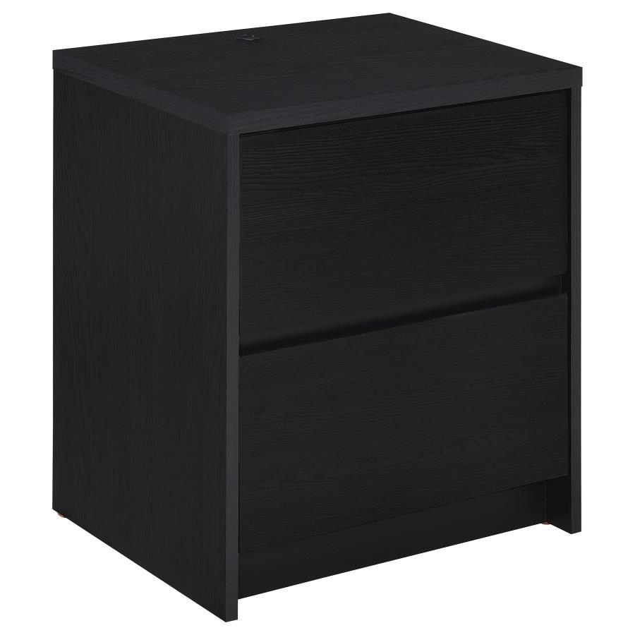 Westpark - 2-Drawer Nightstand LED Lights And USB Coaster Fine Furniture