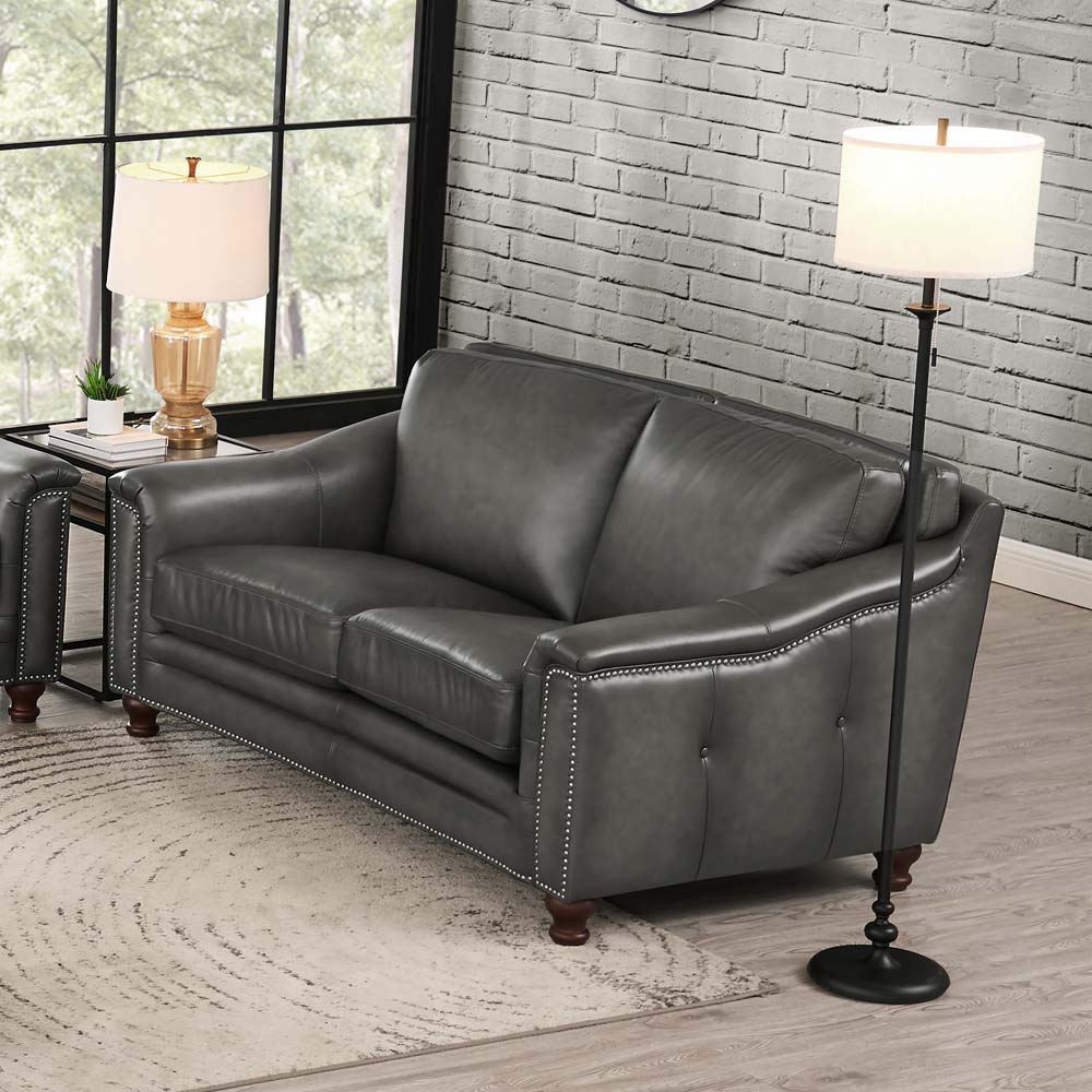 Belfast - Top Grain Leather Loveseat Hydeline Furniture