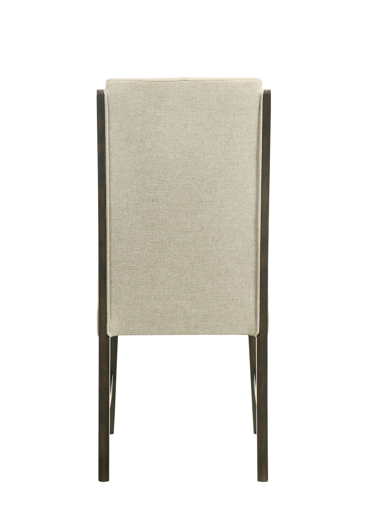Herbert - Side Chair (Set of 2) - Espresso / Beige Crown Mark