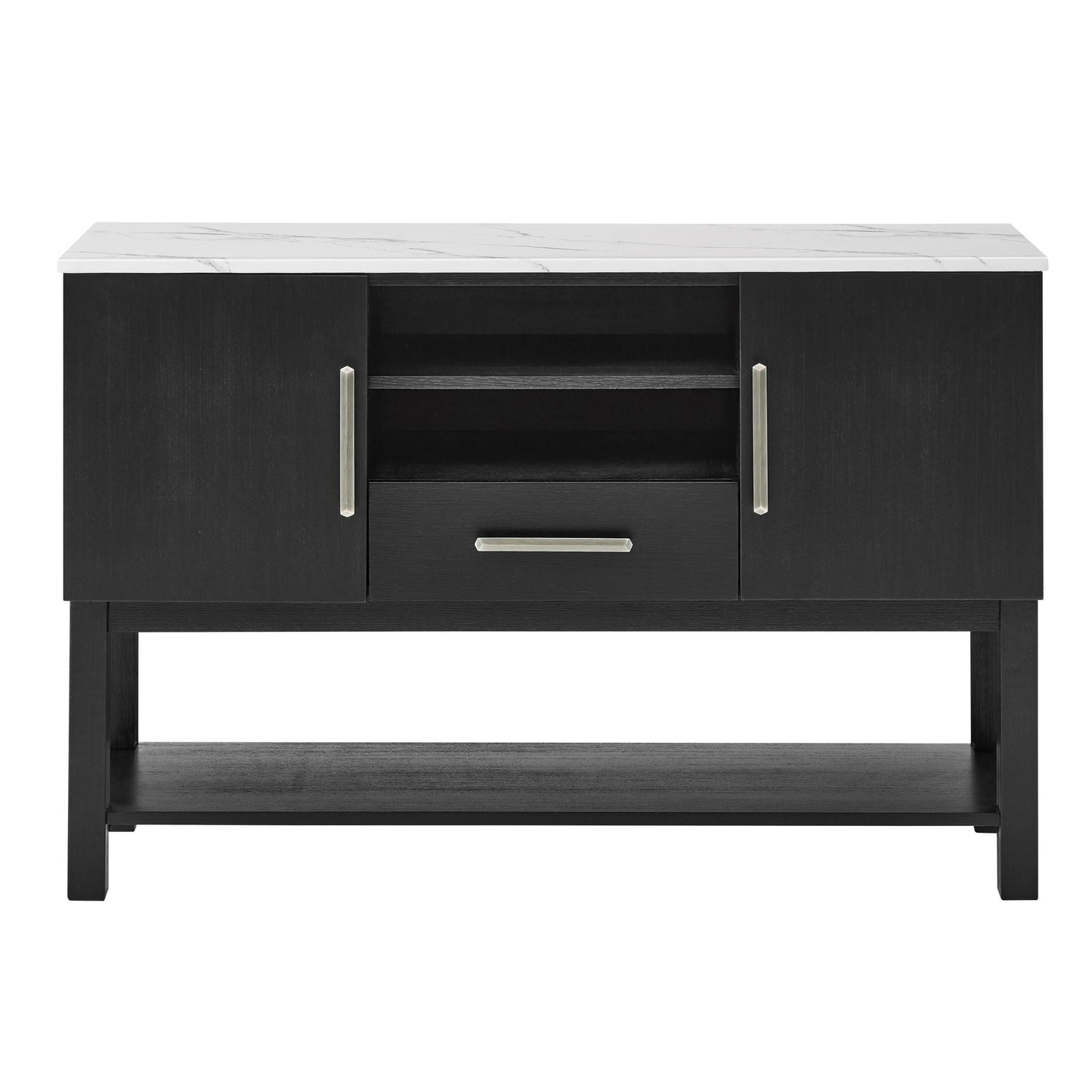 Vance - Side Board - Charcoal / White Crown Mark