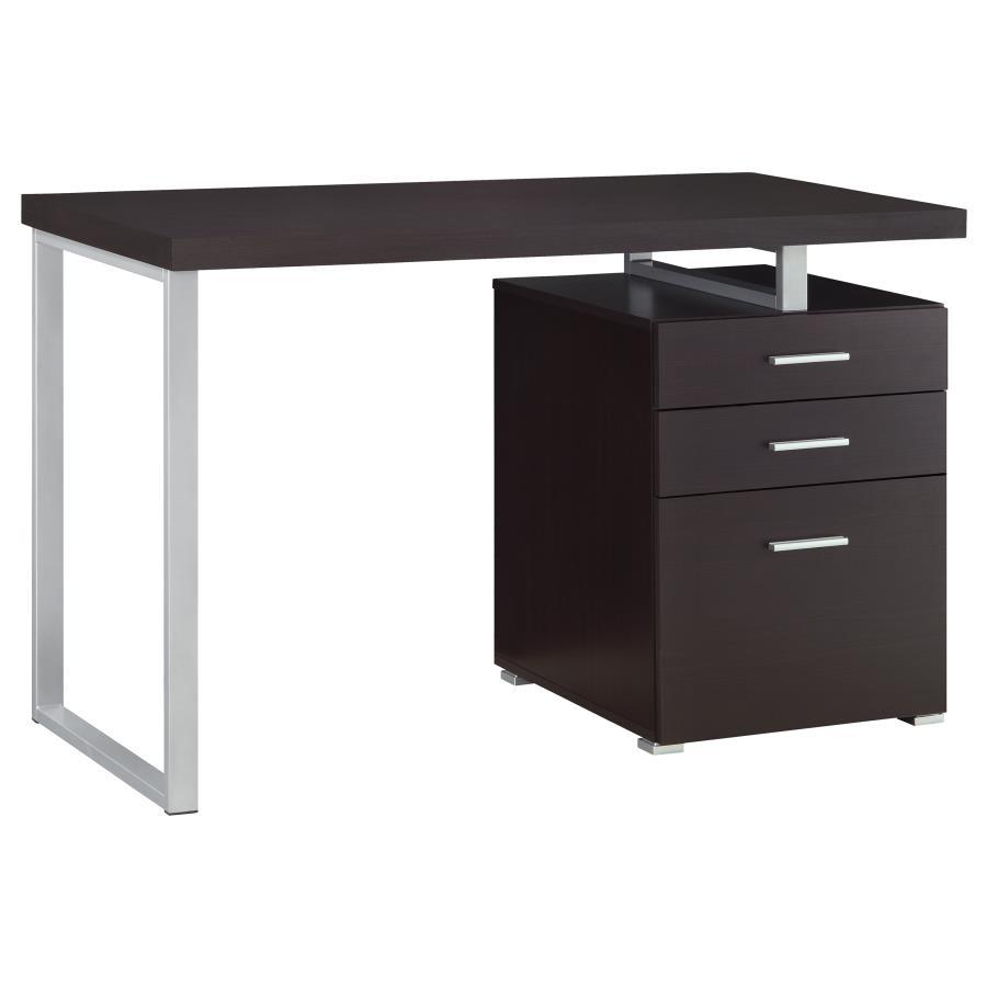 Brennan - 3-Drawer Office Computer Desk CoasterEveryday