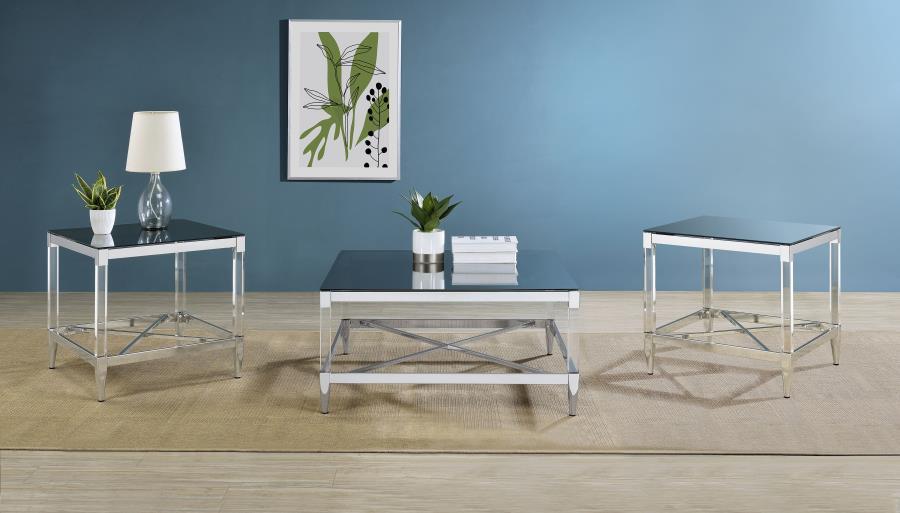 Lindley - Square Coffee And End Table Set Coaster Fine Furniture