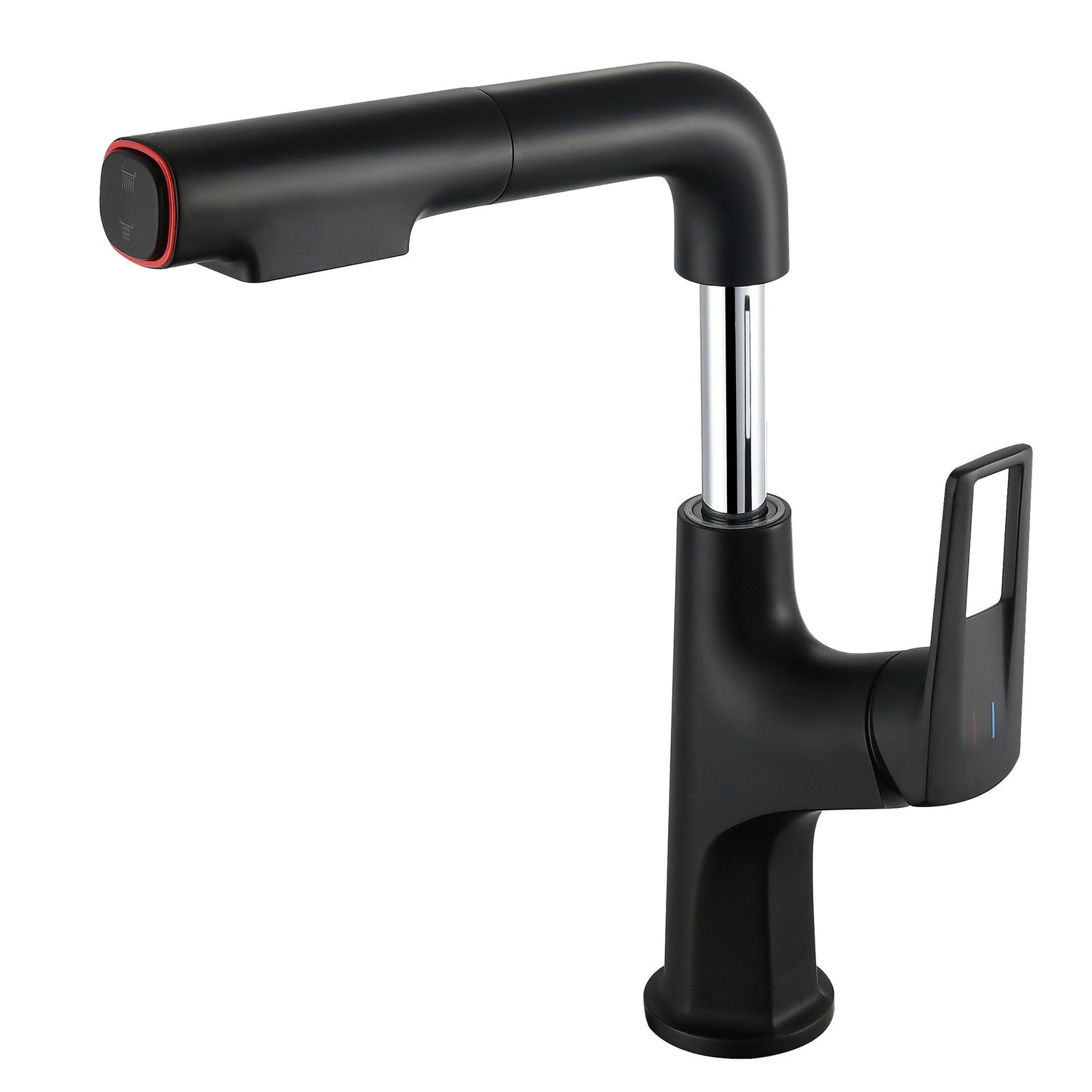 Pull Down Vessel Faucet With Lift Spout & Dual Spray Modes Daily Nest