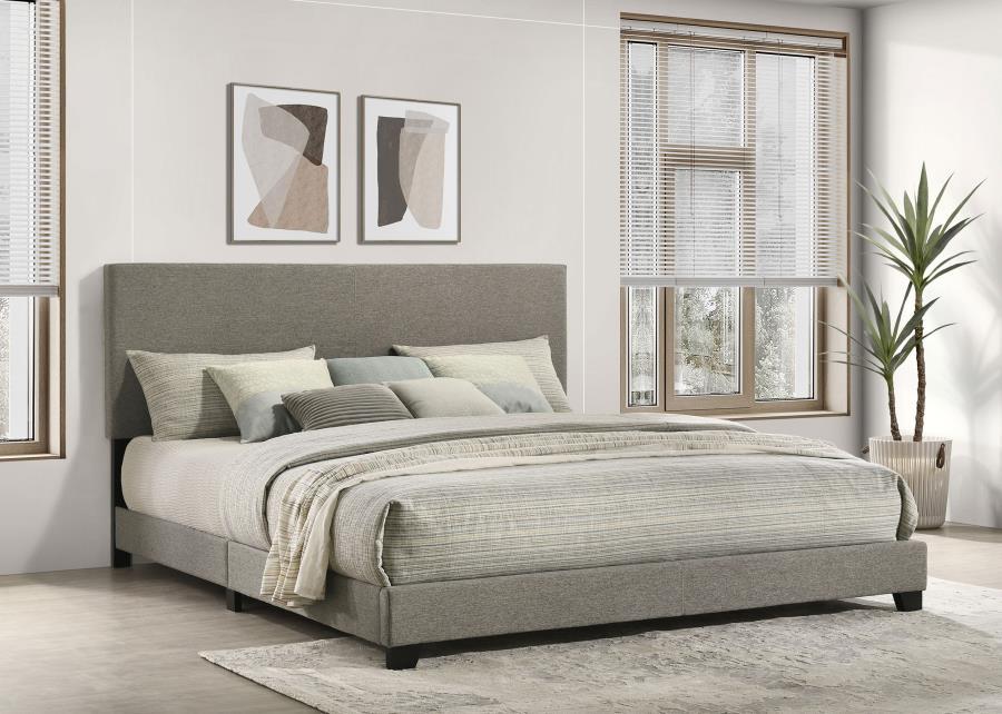 Dorian - Upholstered Panel Bed CoasterEveryday