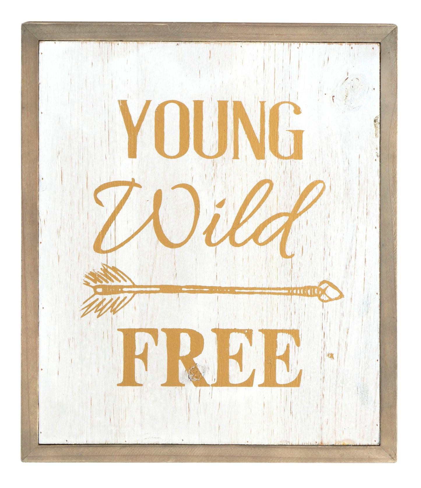 Young Wild Free - White Classy Living