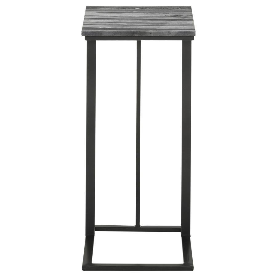 Vicente - Marble Top C-Shaped Sofa Side Table CoasterEssence