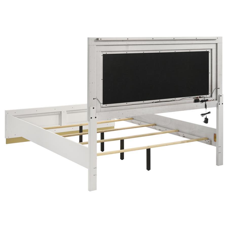 Caraway - Wood LED Panel Bed Coaster Fine Furniture