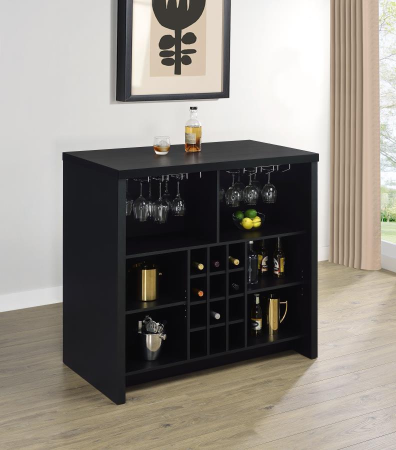 Topanga - Engineered Wood Freestanding Home Bar Coaster Fine Furniture
